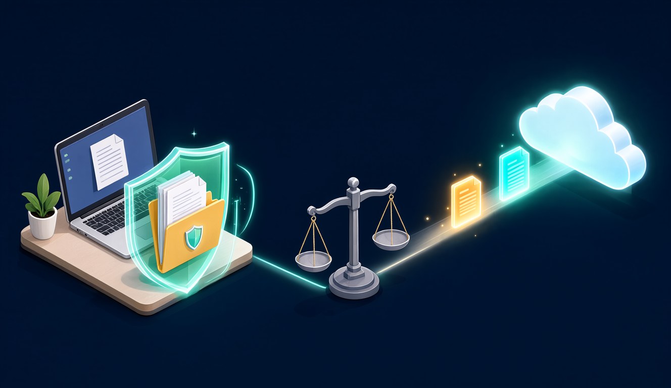 Hybrid AI: private data stays local, hard tasks go to the cloud